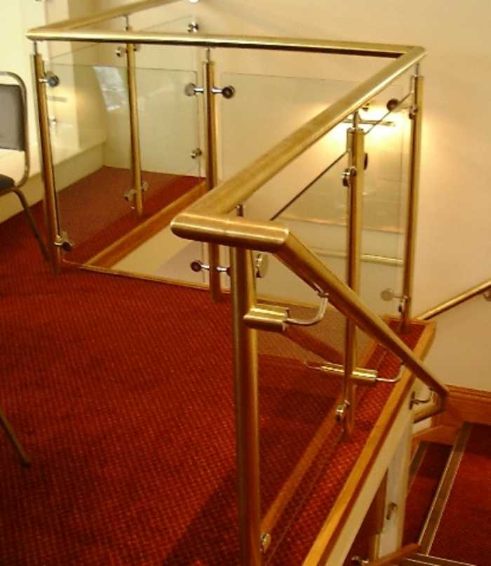 Citadel Brass Handrail and Balustrade System SG System Products