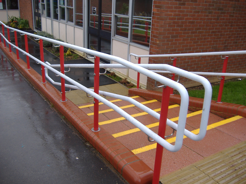 Red Stargard Handrail