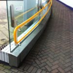 curved dda handrails