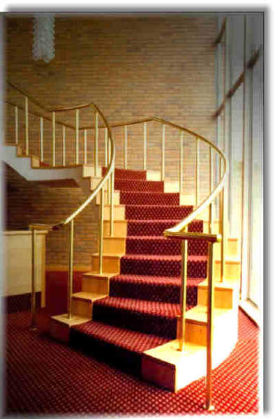 Brass Commercial Handrail