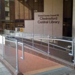 Entrance Balustrade at Public Library