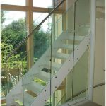 Glassrail balustrade on residential staircase