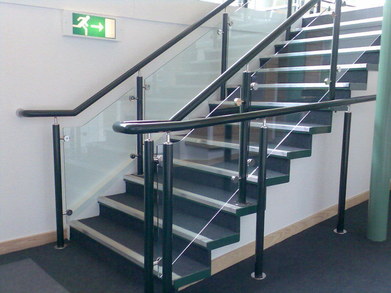 Warm to touch handrail for education setting