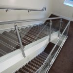 Hospital Staircase handrail and balustrade