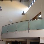 Mezzanine balustrade in Hospital