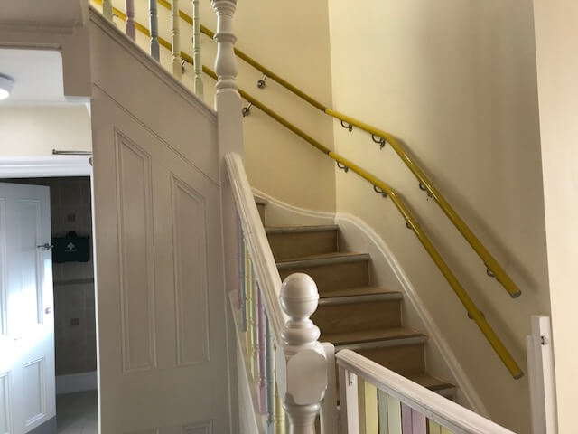 Double handrail