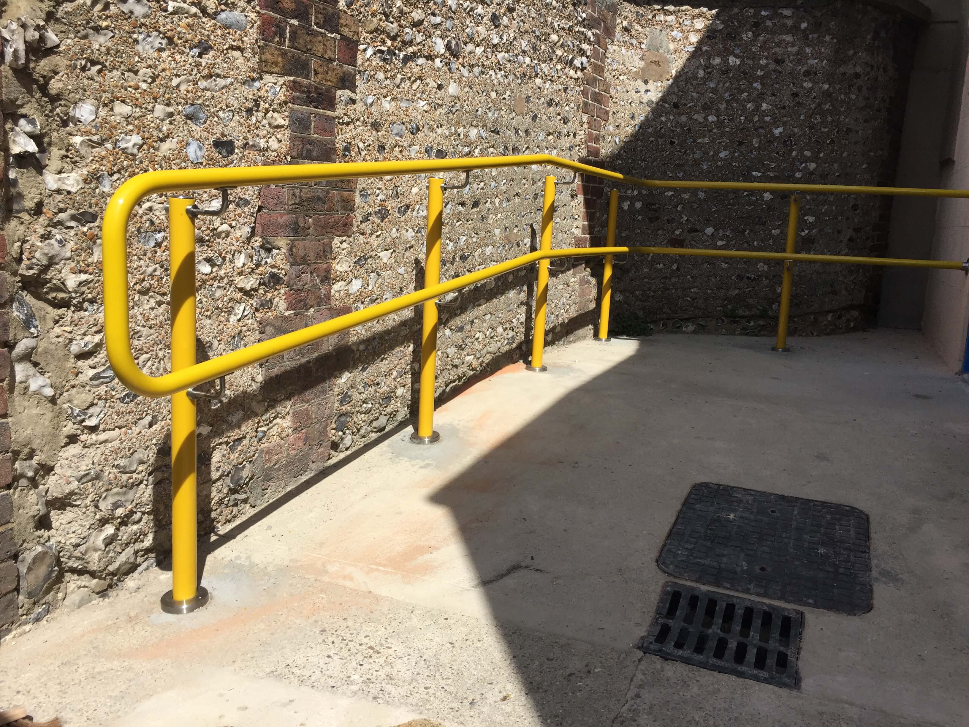 external handrail