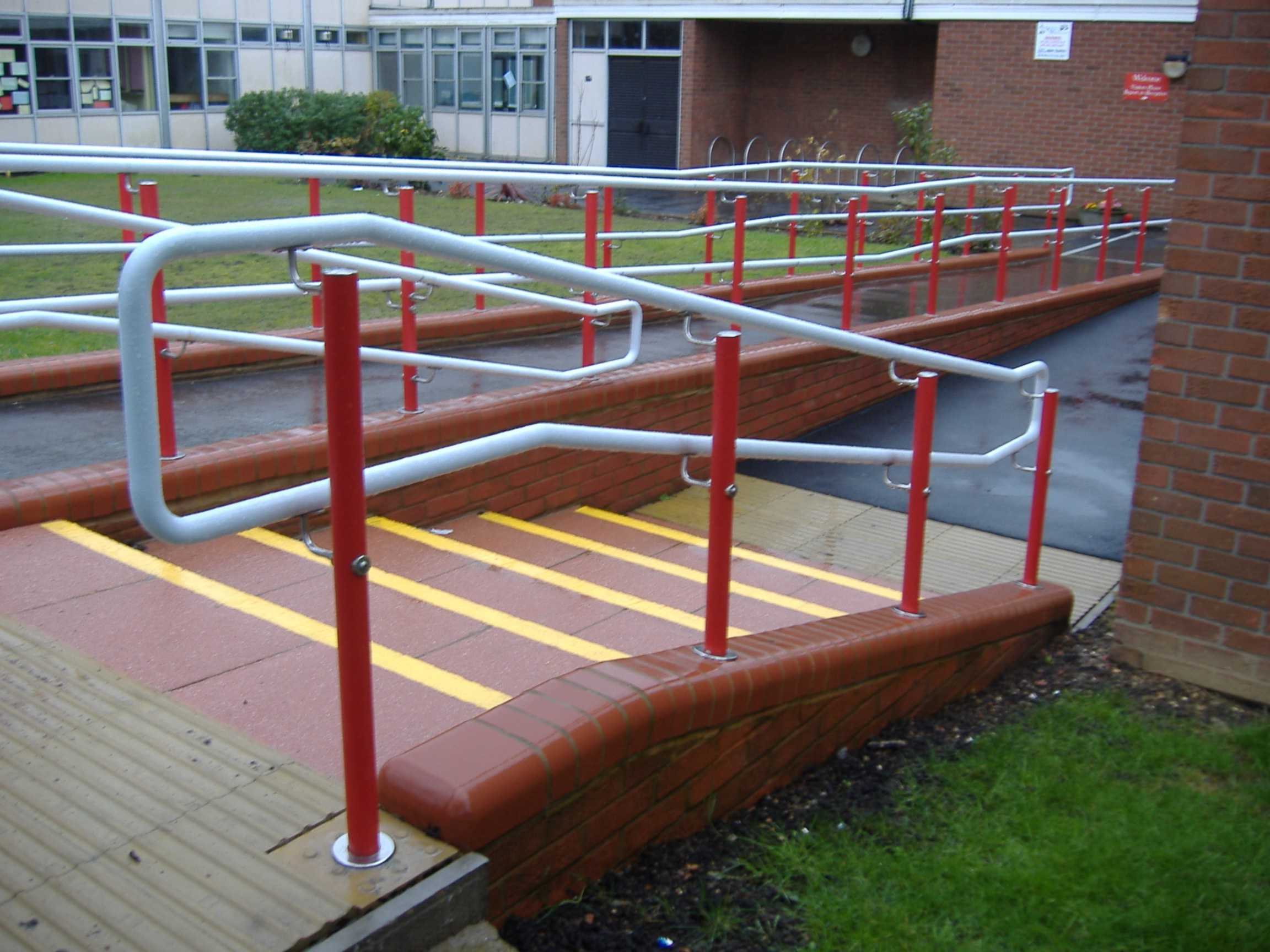External handrail systems